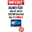Allnet 500 MB 9 90 Aktion